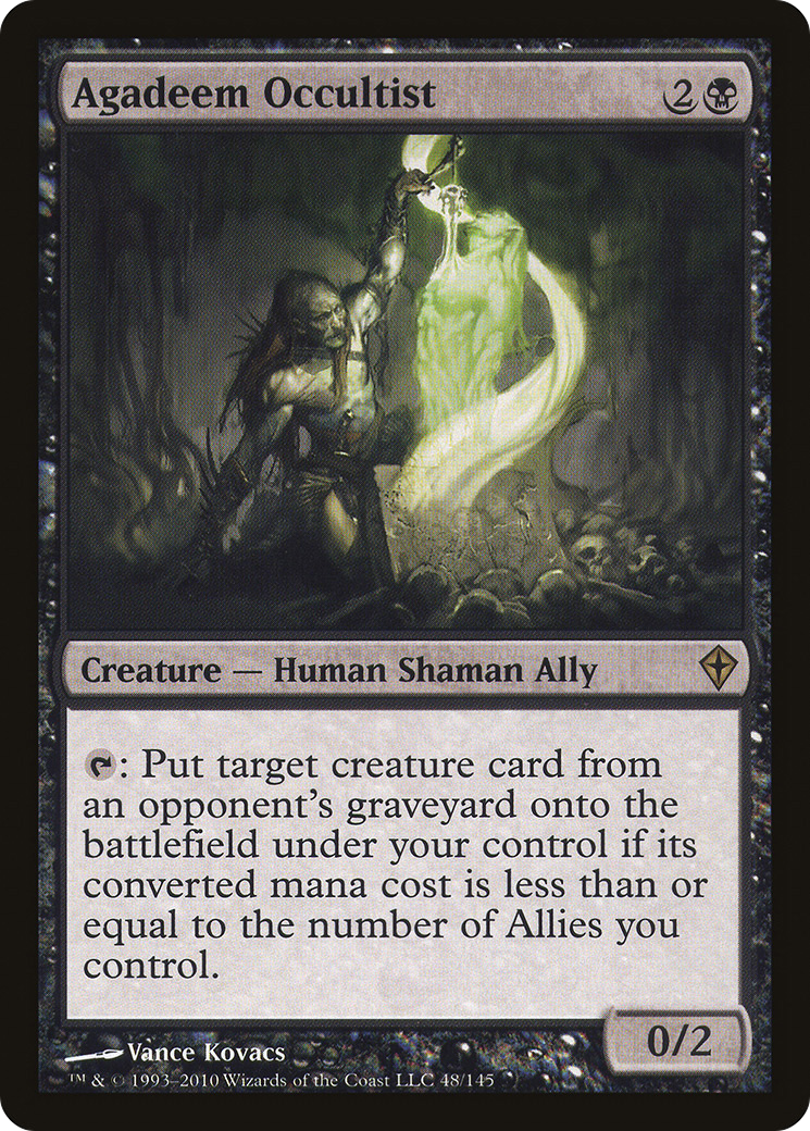 Agadeem Occultist (048) Foil - Worldwake