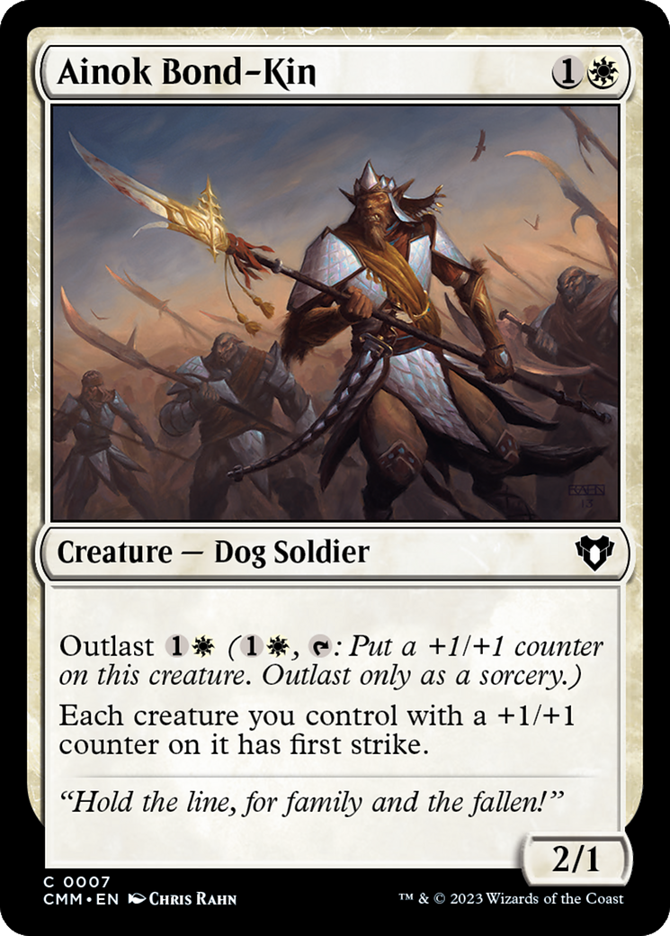Ainok Bond-Kin (007) - Commander Masters