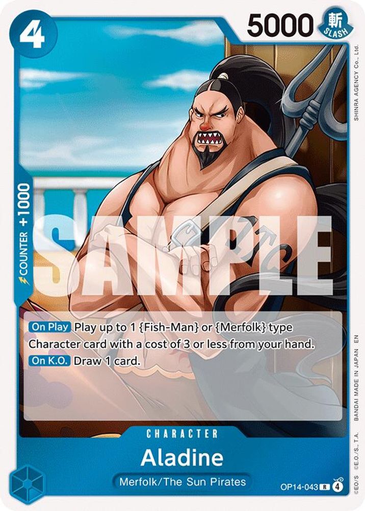 Aladine (OP14-043) Foil