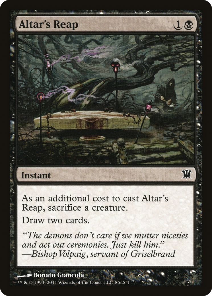 Altar's Reap (086) Foil - Innistrad