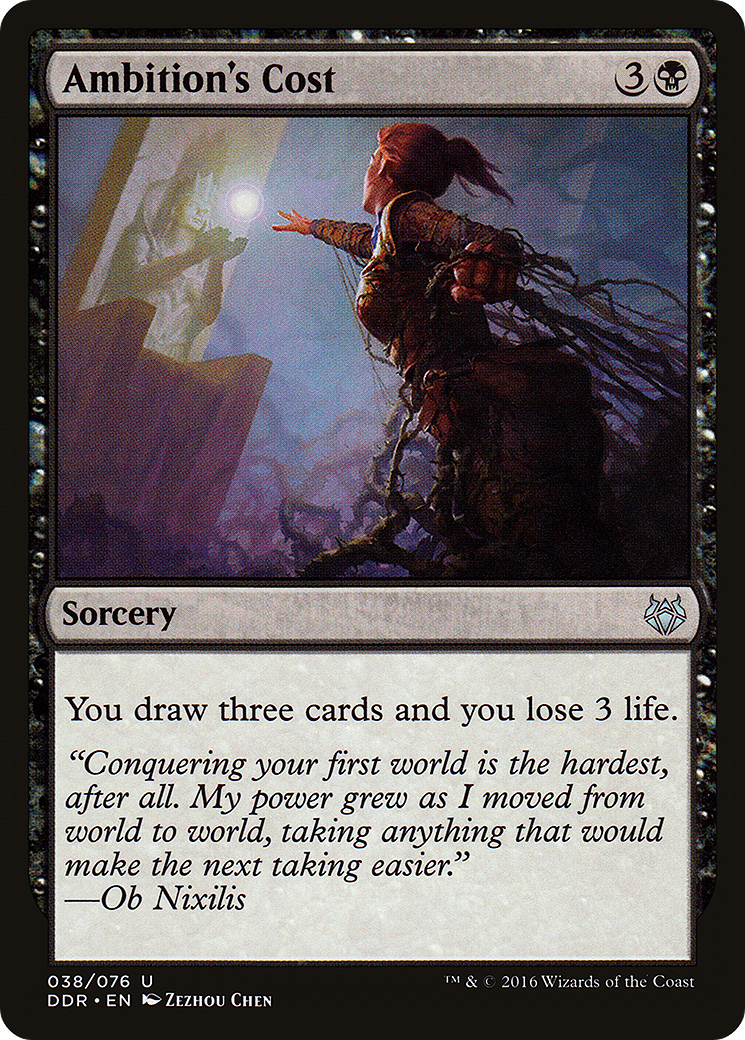 Ambition's Cost (038) - Duel Decks: Nissa vs. Ob Nixilis