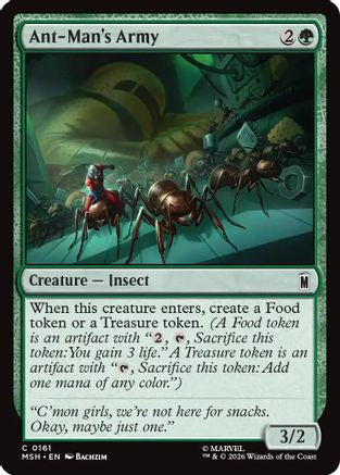 Ant-Man's Army (161) Foil - Marvel Super Heroes