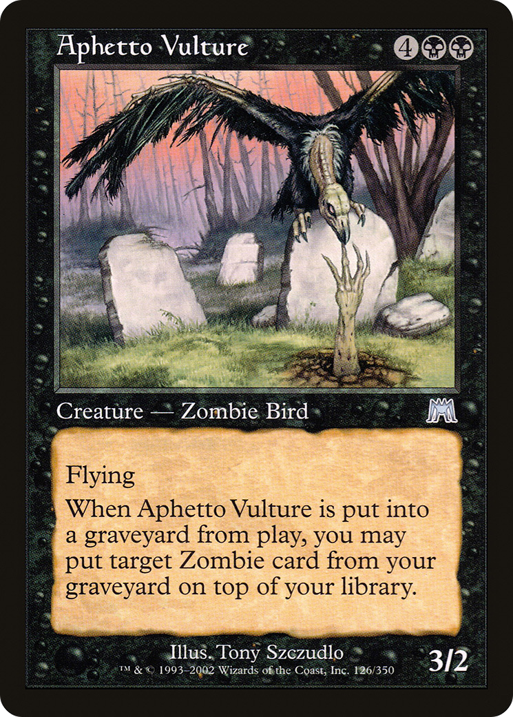Aphetto Vulture (126) Foil - Onslaught