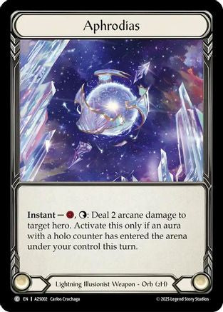 Aphrodias (AZS002) Rainbow Foil - Armory Deck: Zyggy