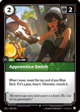 Apprentice Smith (041) - Spiritforged
