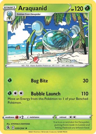 Araquanid (20) Reverse Holofoil - Fusion Strike