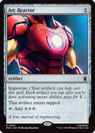 Arc Reactor (243) - Marvel Super Heroes