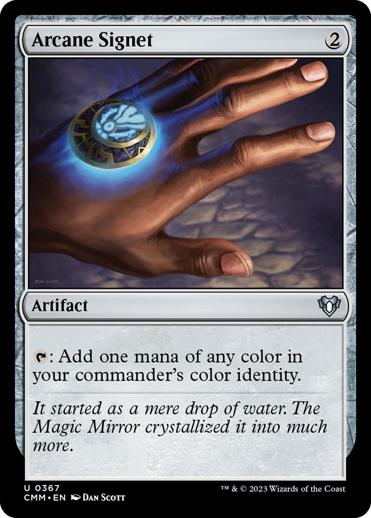 Arcane Signet (367) Foil - Commander Masters