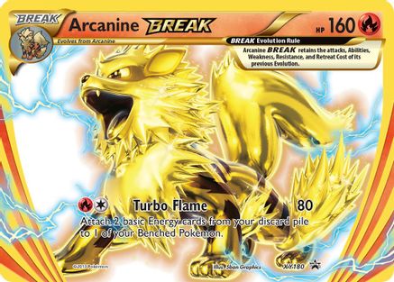 Arcanine BREAK (XY180) Holofoil - Black Star Promos