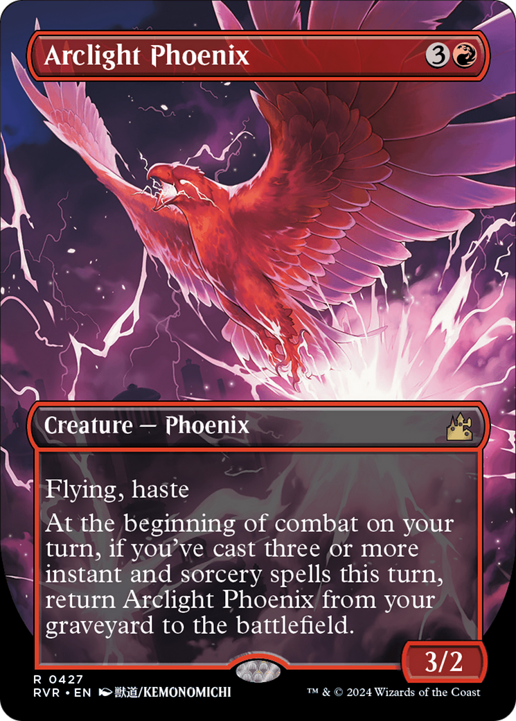 Arclight Phoenix (Anime Borderless) (427) Foil - Ravnica Remastered
