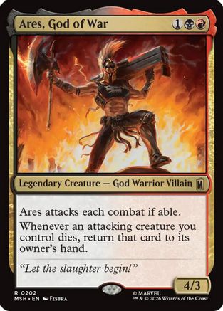 Ares, God of War (202) - Marvel Super Heroes