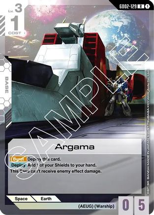 Argama (GD02-129) Holofoil - Dual Impact