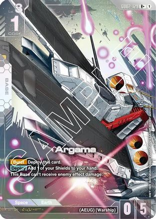 Argama (R+) (GD02-129) Holofoil - Dual Impact