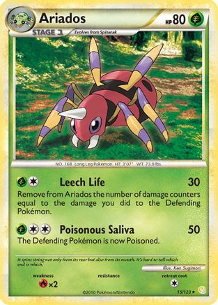 Ariados (15) - HeartGold & SoulSilver