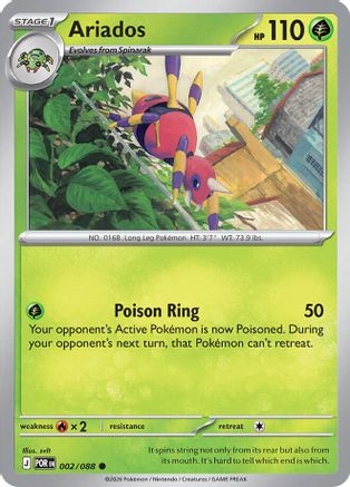 Ariados (2) Reverse Holofoil - Perfect Order