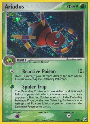 Ariados (2) Reverse Holofoil - Unseen Forces
