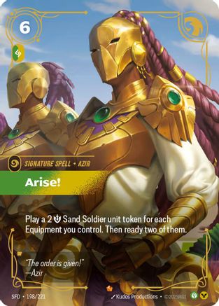 Arise! (198) Foil - Spiritforged