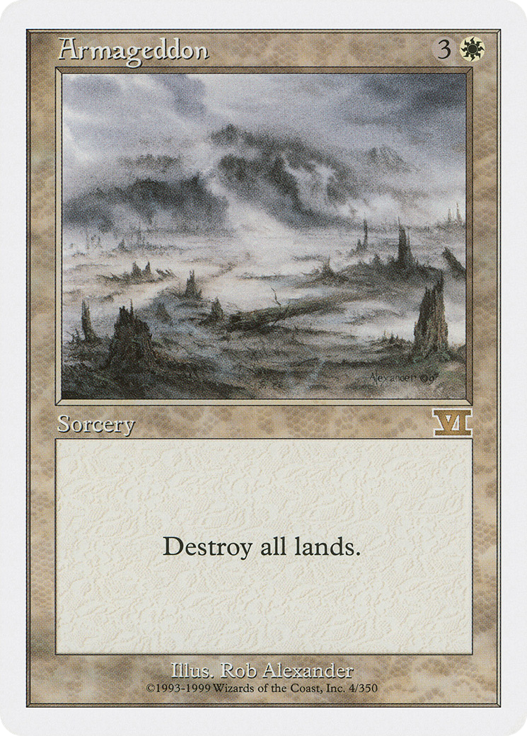 Armageddon (004) - Classic Sixth Edition