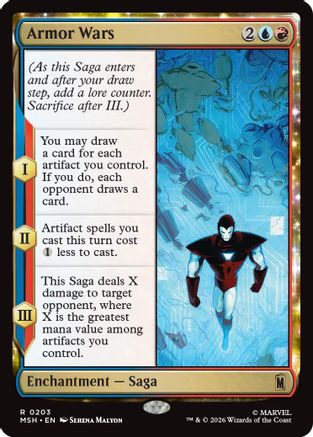 Armor Wars (203) Foil - Marvel Super Heroes