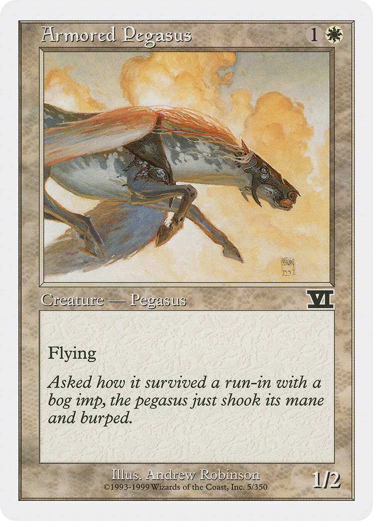 Armored Pegasus (005) - Classic Sixth Edition