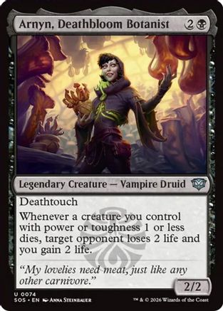 Arnyn, Deathbloom Botanist (074) - Secrets of Strixhaven