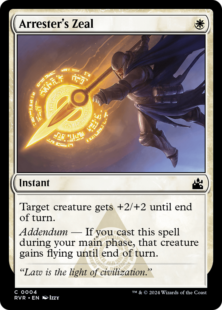 Arrester's Zeal (004) - Ravnica Remastered