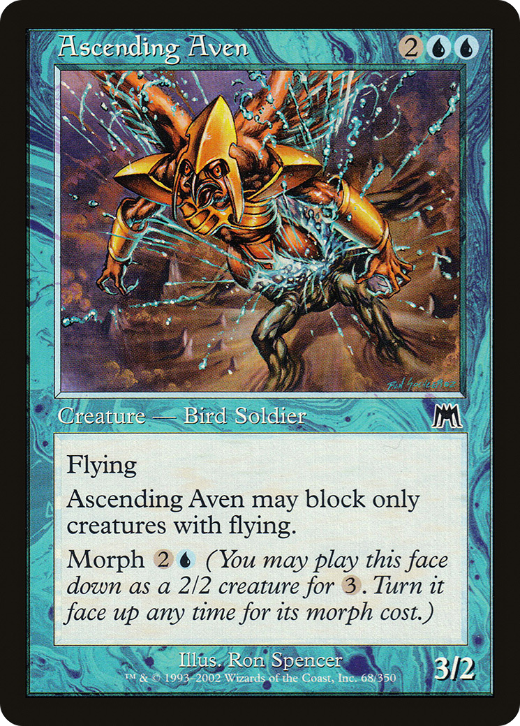 Ascending Aven (068) Foil - Onslaught