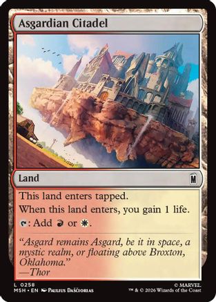 Asgardian Citadel (258) Foil - Marvel Super Heroes