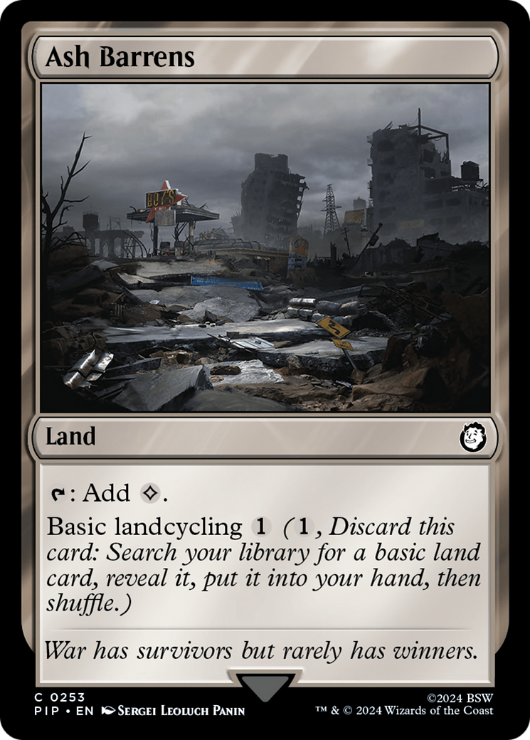 Ash Barrens (253) - Fallout