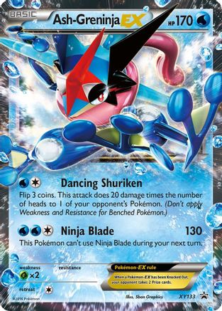 Ash-Greninja EX (XY133) Holofoil - Black Star Promos