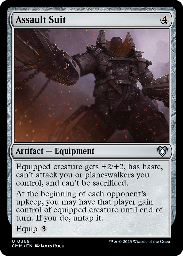 Assault Suit (369) - Commander Masters
