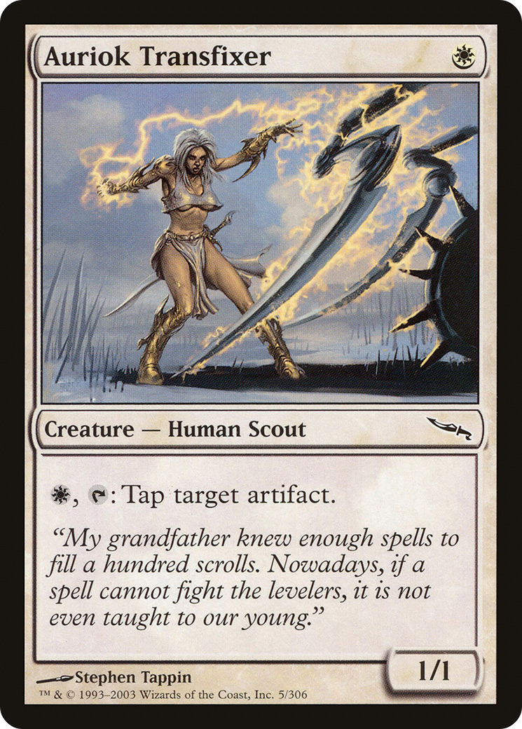Auriok Transfixer (005) - Mirrodin