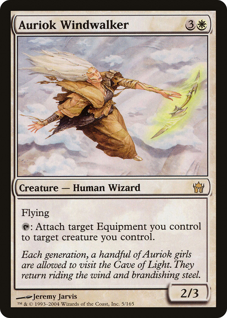 Auriok Windwalker (005) Foil - Fifth Dawn