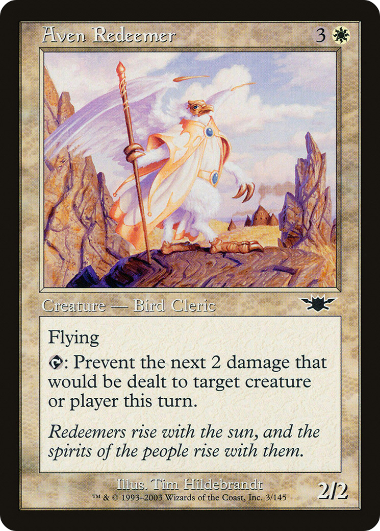 Aven Redeemer (003) Foil - Legions
