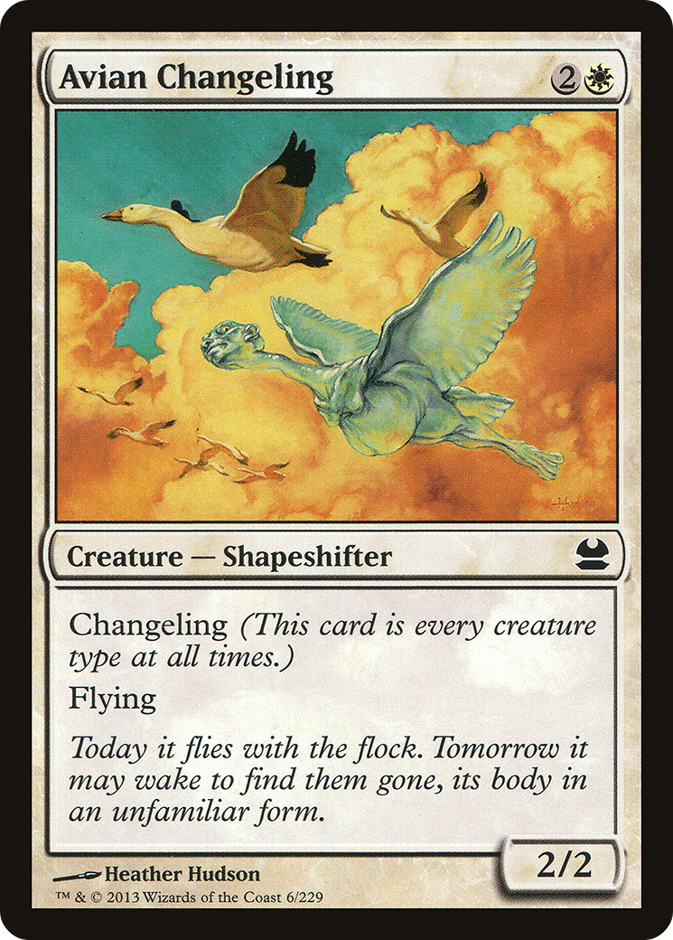 Avian Changeling (006) - Modern Masters