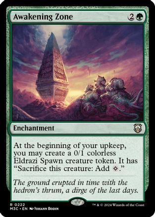 Awakening Zone (222) Ripple Foil - Commander: Modern Horizons 3