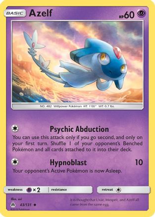 Azelf (43) - Forbidden Light