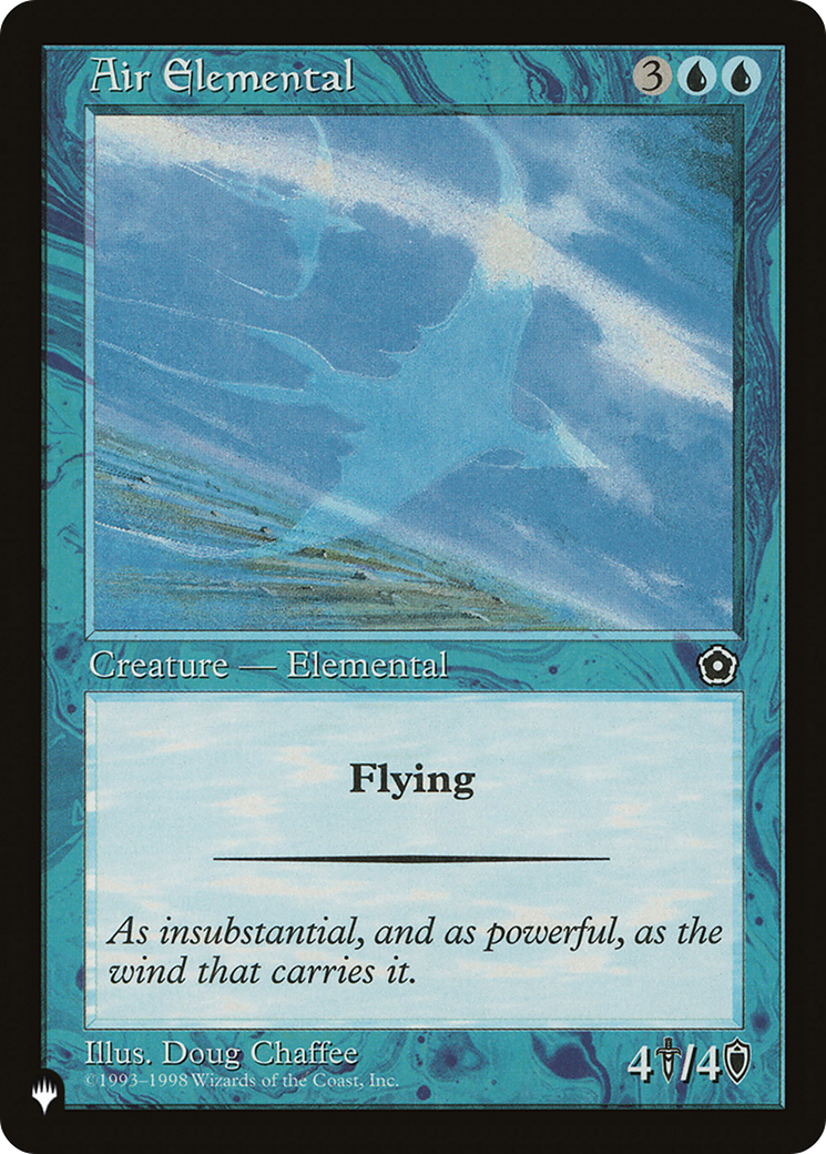 Air Elemental (Retro) (P02-31) - The List