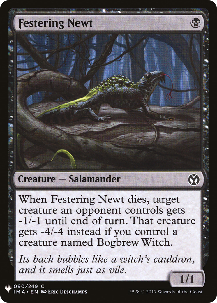 Festering Newt (IMA-90) - The List