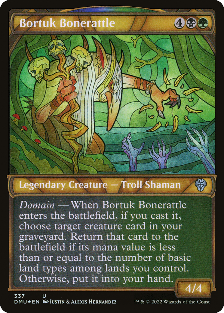 Bortuk Bonerattle (Showcase) (337) Foil - Dominaria United