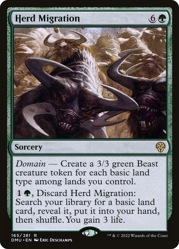 Herd Migration (165) - Dominaria United