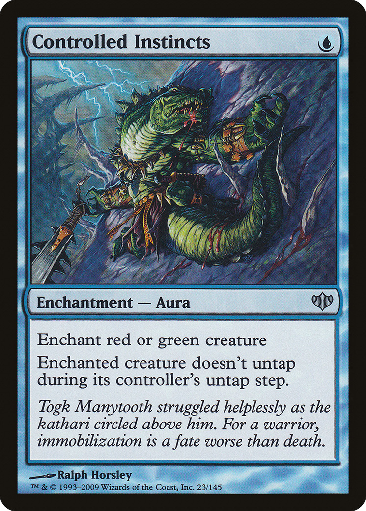 Controlled Instincts (023) Foil - Conflux