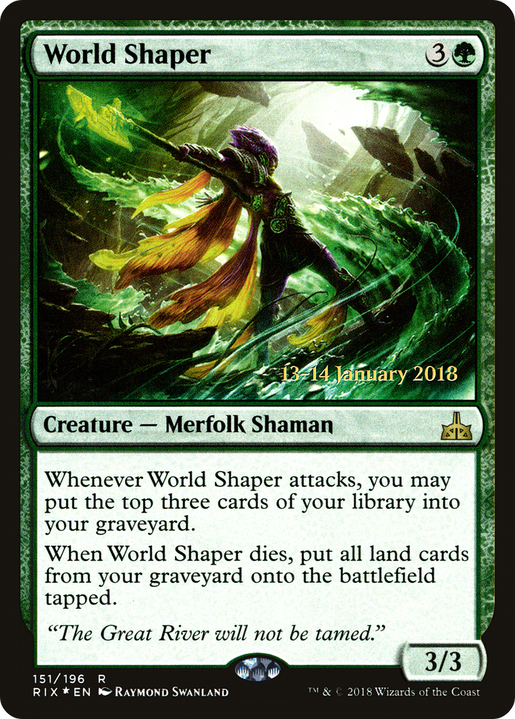 World Shaper (151) Foil - Rivals of Ixalan Promos