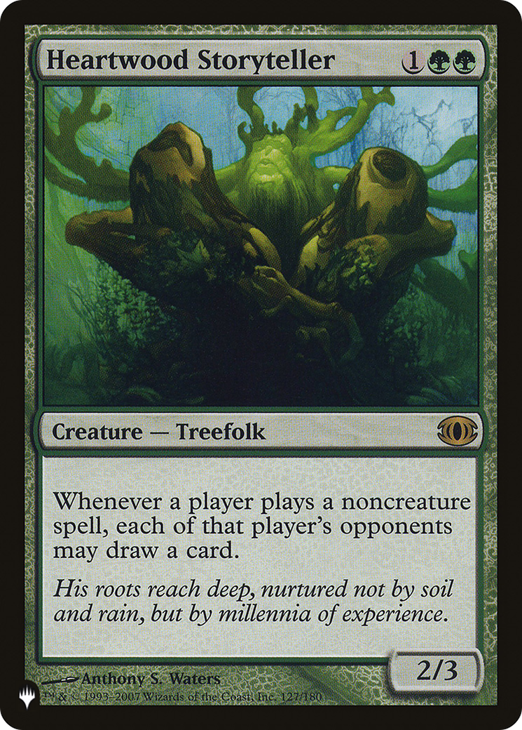 Heartwood Storyteller (FUT-127) - The List