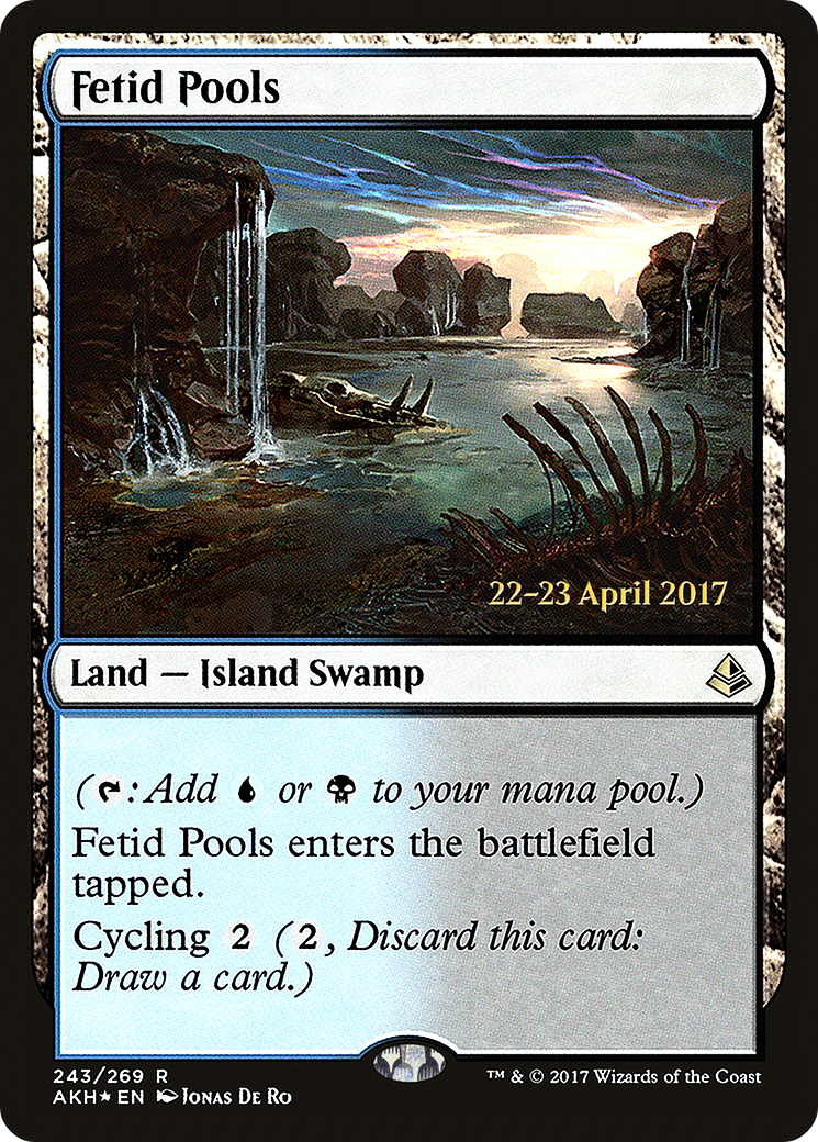 Fetid Pools (243) Foil - Amonkhet Promos