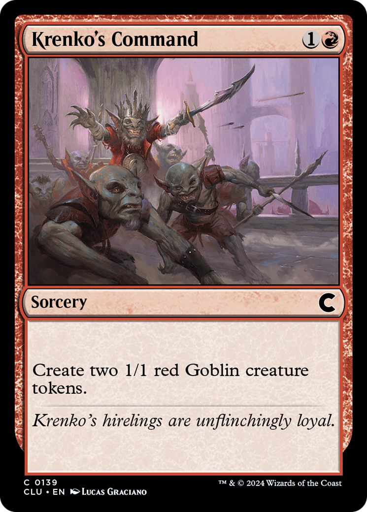 Krenko's Command (139) - Ravnica: Clue Edition