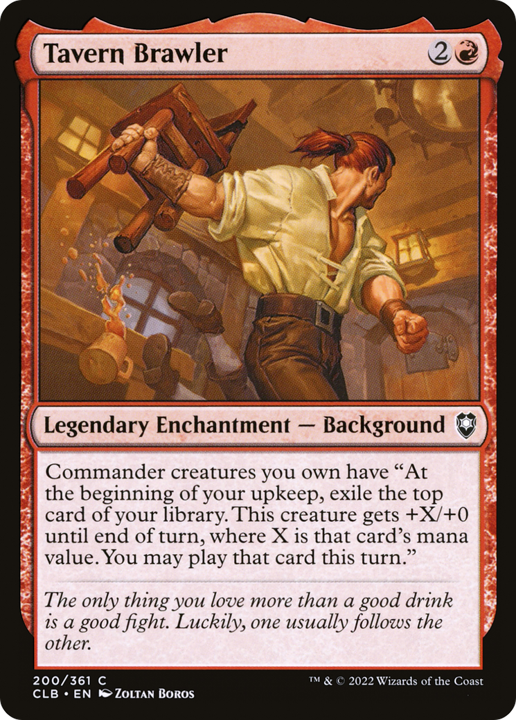 Tavern Brawler (200) Foil - Commander Legends: Battle for Baldur's Gate