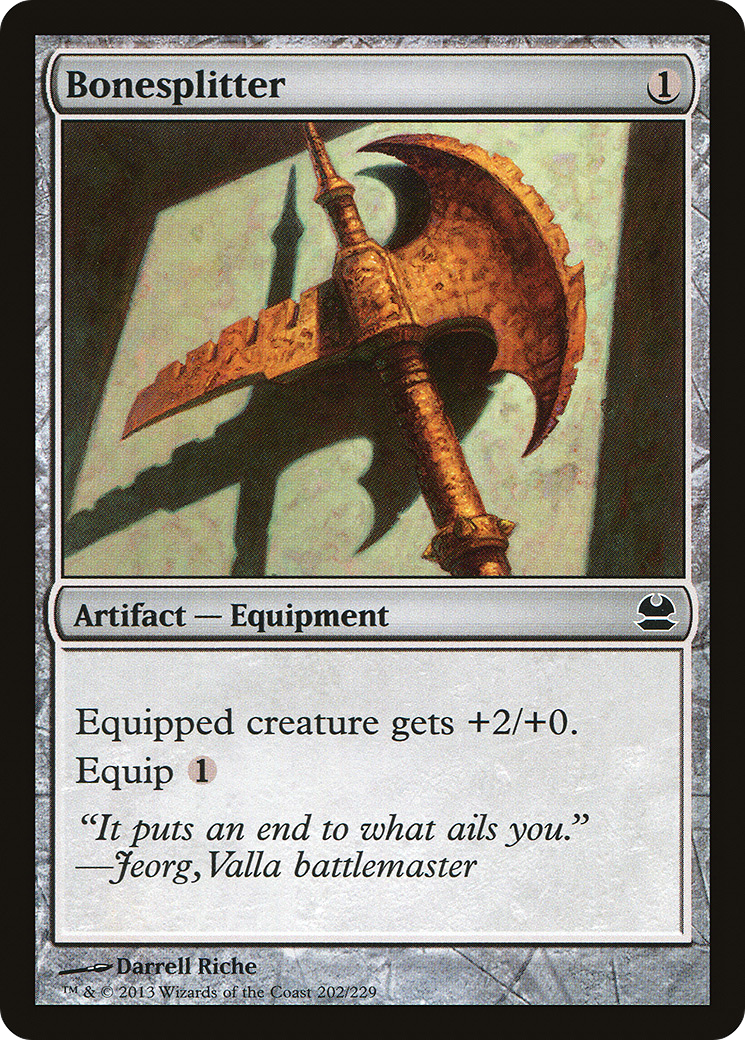 Bonesplitter (202) - Modern Masters