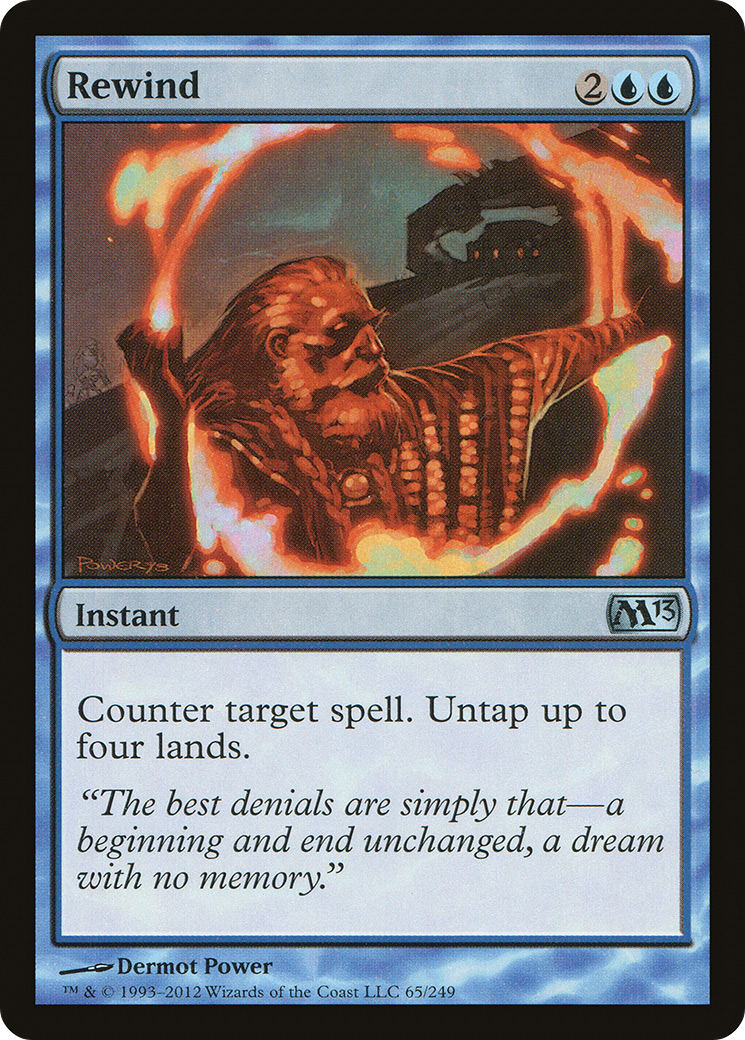 Rewind (065) Foil - Magic 2013