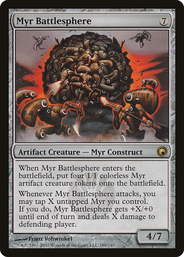 Myr Battlesphere (180) - Scars of Mirrodin